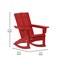 Flash Furniture Red Adirondack Rocking Chair with Cupholder LE-HMP-1045-31-RD-GG - alternate 10
